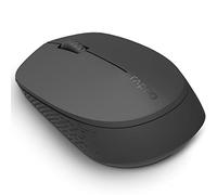 Rapoo Souris optique sans fil Multi-Mode silencieuse "M100" (bluetooth, souris d'ordinateur, design, avec boutons et molette de défilement) Gris foncé