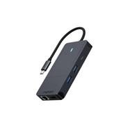Rapoo UCM-2005 carte et adaptateur d'interfaces 3?5 mm, DisplayPort, HDMI, RJ-45, USB 3.2 Gen 1 (3.1 Gen 1), USB Type-C