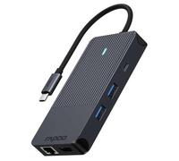 Rapoo UCM-2005 carte et adaptateur d'interfaces 3?5 mm, DisplayPort, HDMI, RJ-45, USB 3.2 Gen 1 (3.1 Gen 1), USB Type-C