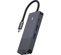 Rapoo USB-C Multiport Adapter 8-in-1, grau