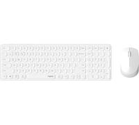 Rapoo Wireless multi-mode desk set 9710M, QWERTY, white (00228038)