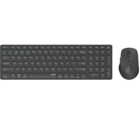 Rapoo Wireless Multimode Set 9700M Blade (2,4 GHz, Bluetooth 5.0/3.0, 1600 DPI, 6 Boutons, Clavier Ultra Plat) Noir