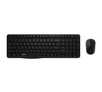 RAPOO X1800S SW - Ensemble clavier/souris, USB, noir, de