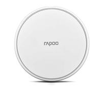 Rapoo XC100 Chargeur à Induction sans Fil pour Smartphone iOS et Android (par Exemple iPhone, AirPod, Samsung) - Charge Rapide - Protection Contre la Surcharge - Blanc