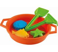 RAPPA Androni Tamiseur de sable avec accessoires - rouge