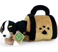 RAPPA Bouvier bernois en peluche dans une caisse 15 cm ECO-FRIENDLY