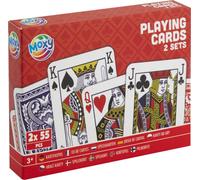 RAPPA Cartes de jeu 2x55 Cartes de canasta dans une boîte en papier