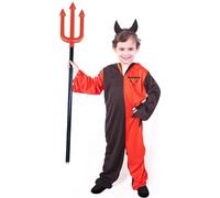 RAPPA Costume enfant diable avec cornes (S) e-packaging