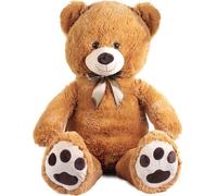 RAPPA Grand ours en peluche Kuba avec étiquette 100 cm