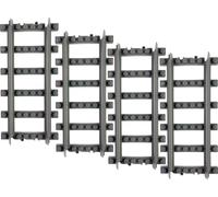 RAPPA Kits de construction BLOXO rails pour trains et tramways RAPPA - droit 4 pièces