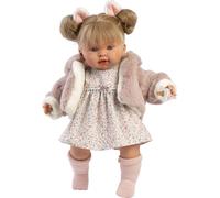 RAPPA Llorens 42282 ALEXANDRA poupée réaliste avec sons et corps en tissu doux 42 cm