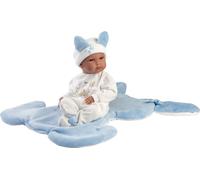 RAPPA Llorens 63597 NEW BORN BOY poupée réaliste avec corps en vinyle 35 cm