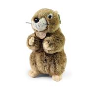 RAPPA Marmotte de 24 cm, doudou en peluche, respectueux de l'environnement