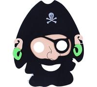 RAPPA Masque de pirate 2 pièces