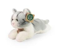 Rappa peluche chat peluche gris 20 cm jouet écologique