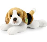RAPPA Peluche chien beagle couché 30 cm ECO-FRIENDLY