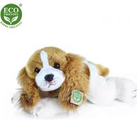 RAPPA Peluche chien cavalier king charles spaniel couché 30 cm ECO-FRIENDLY