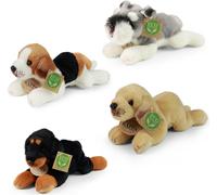 RAPPA Peluche chien couché 16 cm ECO-FRIENDLY