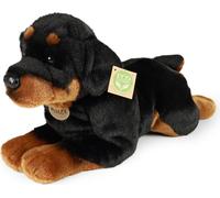 Rappa Peluche chien Rottweiler couché 39 cm ECO-FRIENDLY