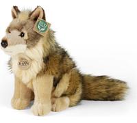 RAPPA Peluche coyote/loup assis 24 cm ECO-FRIENDLY