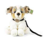 Rappa Peluche Eco Chien Berger Australien 28 cm - Doudou réaliste fabriqué à partir de Bouteilles Pet recy s