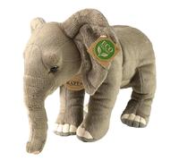 Rappa Peluche Éléphant d'Afrique 28cm Réaliste Ultra Doux en Matière Écologique