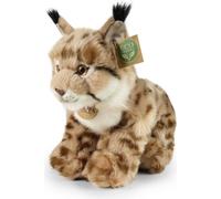RAPPA Peluche lynx assis 27 cm ECO-FRIENDLY
