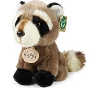 RAPPA Peluche raton laveur assis 18 cm ECO-FRIENDLY