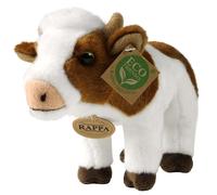 Rappa Peluche Vache 23cm Réaliste Ultra Doux en Matière Recyclée Écologique
