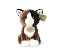 Peluche Chat Assis 18cm Edition Eco-Friendly Ultra Doux Rappa Marron