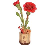 RAPPA RoboTime Œillet rouge Puzzle en bois 3D