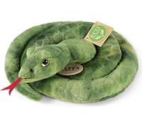 RAPPA Serpent en peluche vert 90 cm ECO-FRIENDLY