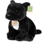 RAPPA Staffordshire Bull Terrier chien en peluche 30 cm noir ECO-FRIENDLY