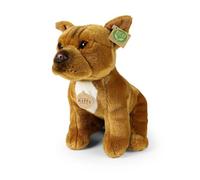 RAPPA Staffordshire Bull Terrier Chien en Peluche Marron Assis 30 cm ECO-Friendly