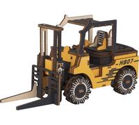 RAPPA Woodcraft Puzzle 3D en bois Chariot élévateur à fourche
