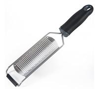 Rappe a Fromage Manuelle&Zesteur Agrumes Râpe à zesteur Premium Classic Tranchant Acier Inoxydable, Parmesan, Citron, Gingembre, Ail, Noix de Muscade, Chocolat-Nettoyable au lave-vaisselle