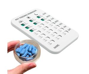 Rappel d'alimentation pour animaux de compagnie AM/PM Easy Slider pour éviter la suralimentation