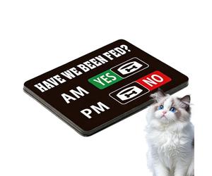 Rappel d'alimentation pour chats | Plan d'alimentation et affichage des repas pour chiots | Aimant pour rappeler l'alimentation des animaux de compagnie | Pour éviter la suralimentation dans la