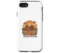 Rappel Souvenir Sedona Arizona de AZ Red Rocks Retro Coque pour iPhone SE (2020) / 7/8