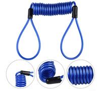 Rappel Visuel Antivol Scooter 120cm Couleur Vive | Acier 4mm pour robuste, double boucle pratique, compatible poignÃ©es, rÃ©sistant intempÃ©ries, usage quotidien