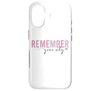 Rappelez-Vous Votre état d'esprit Positif et motivant Pourquoi Coque pour iPhone 17
