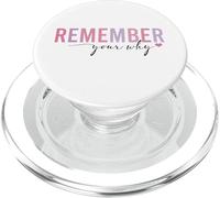 Rappelez-Vous Votre état d'esprit Positif et motivant Pourquoi PopSockets PopGrip pour MagSafe