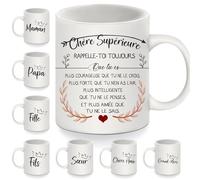 Rappelle-toi toujours que tu es plus courageuse Mugs pour femmes - Cadeau d'inspiration pour femmes Supérieures Cadeau de départ Anniversaire Noël