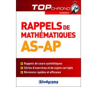 Rappels de mathématiques AS-AP - Vincent Pernet - Studyrama Eds - broché - Scolaire / Universitaire
