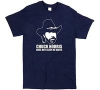 rappor Chuck Norris Inspired T-Shirt - Retro Karate Film Legend Martial Arts Black L