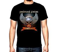 rappor Primal Fear Metal Commando Men's T-Shirt 100% Cottons Black L