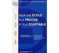 Rapport annuel des inspections générales IGEN/IGAENR 2006 Edition 2006 - Collectif - Documentation Francaise - broché - Etude