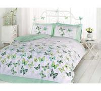 Rapport Art Flutter Parure de lit King Size Vert