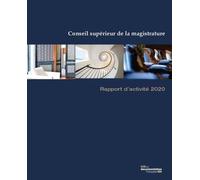 Rapport D'activité 2020 Du Conseil Supérieur De La Magistrature