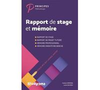 Rapport de stage et mémoire